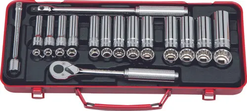 Ko-ken 3277 3/8 Sq. Dr. Socket set 6, 12 point 29 pieces Secure Checkout