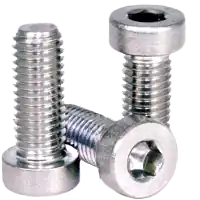 M10-1.50 x 50 mm Low Head Socket Cap Screws, 18-8 Stainless Steel, Partial Thread, Coarse (UNC), Qty 50 Affordable