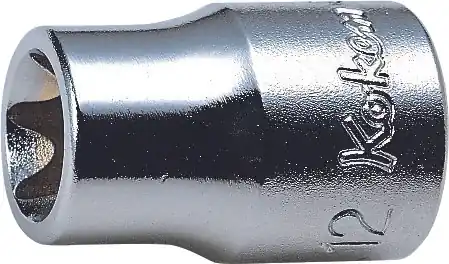 Ko-ken 3425-E4 3/8 Sq. Dr. TORX E4 Socket - Length 26mm Discount