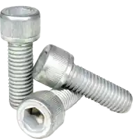 8-32 x 1/4" Socket Head Cap Screws, Mechanical Zinc Cr+3, Full Thread, Coarse (UNC), Alloy Steel, Qty 100 Must Have