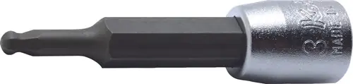 Ko-ken 2011M.50-4 1/4 Sq. Dr. Bit Socket 4mm Ballpoint Hex Length 50mm Free Returns