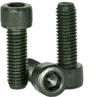 Express Delivery 3/8"-16 x 1" Socket Head Cap Screws, Thermal Black Oxide, Full Thread, Coarse (UNC), Alloy Steel, Qty 100