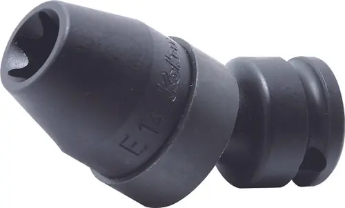 Markdown Ko-ken 13440T-E12 3/8 Sq. Dr. Impact Universal TORX E12 Socket - Length 58mm