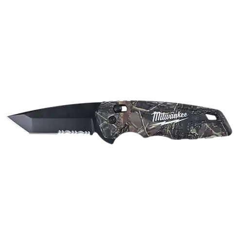 Latest Milwaukee Tool 48-22-1535 FASTBACK Camo Spring Assisted Folding Knife