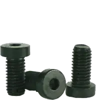M8-1.25 x 35mm Low Head Socket Cap Screws, Thermal Black Oxide, Metric Class 10.9, Partial Thread, Coarse (UNC), Alloy Steel, DIN 7984, Qty 100 Fan Favorite