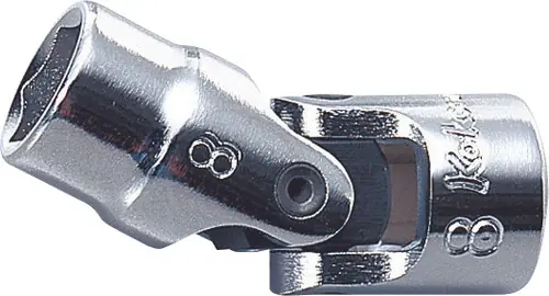 Shop Now Ko-ken 2440M-9 1/4 Sq. Dr. Universal Socket 9mm 6 point Length 34mm