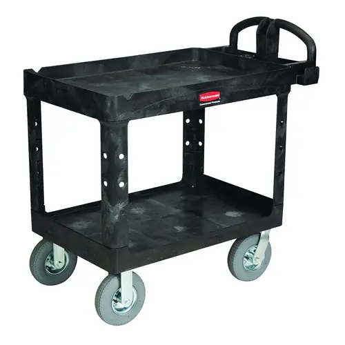 RUBBERMAID Utility Cart,500 lb. Load Cap.,PPL FG452010BLA Clearance