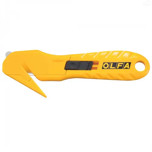 OLFA Hook-Style Safety Cutter,6-9/32in,Yellow SK-10 New Release