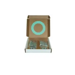 Weekend Sale Midland Metal 987262 Bolt & Gasket Set with 12 in Plated Steel Bolts