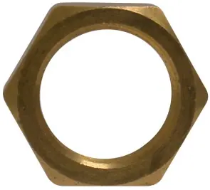 Best Choice Midland Metal 28301J Bulkhead Nut, 3/4-16 UNS, Brass