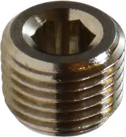 Midland Metal 28841 Countersunk Hex Plug, BSPT/BSPP Fittings, 1/4 Bspt C/S Hex Plug, Brass Fittings New Arrival