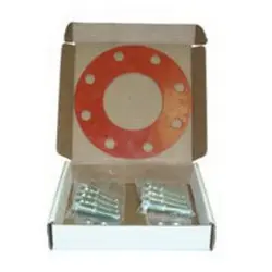 Price Cut Midland Metal 987248 Bolt and Gasket Set, 4 in, Steel/Rubber, Red