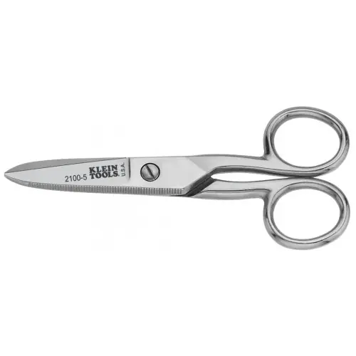 Deal Klein Tools 2100-5 Electrician‘s Scissors, 5-1/4-Inch