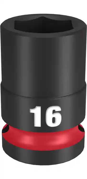 Milwaukee Tool 49-66-6248 SHOCKWAVE Impact Duty 1/2" Drive 16MM Standard 6 Point Socket Top Pick