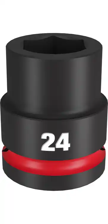Place Order Milwaukee Tool 49-66-6362 SHOCKWAVE Impact Duty 3/4" Drive 24MM Standard 6 Point Socket