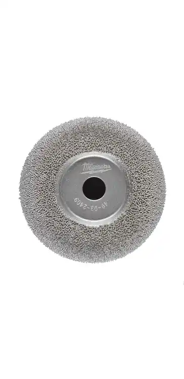 Professional Grade Milwaukee Tool 49-93-2409 2-1/2" Flared Contour Buffing Wheel for M12 FUEL Low Speed Tire Buffer