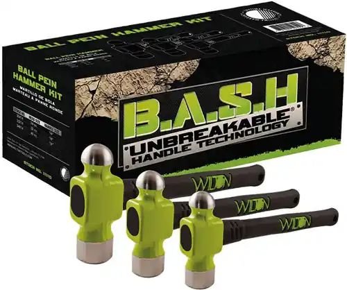 WILTON WL9-11110 B.A.S.H 3-pc Ball Pein Kit While Supplies Last