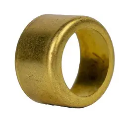 Bargain Midland Metal FBL-0875 Brass - Long, Crimp Ferrules, Brass Ferrule .875 Id .968 Len .75 Hole, Hose Accessories