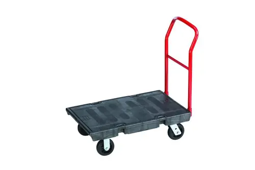 Professional Grade RUBBERMAID Standard Platform Truck,1000 lb.,36 In.L FG440300BLA