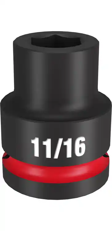 Same Day Shipping Milwaukee Tool 49-66-6302 SHOCKWAVE Impact Duty 3/4" Drive 11/16" Standard 6 Point Socket