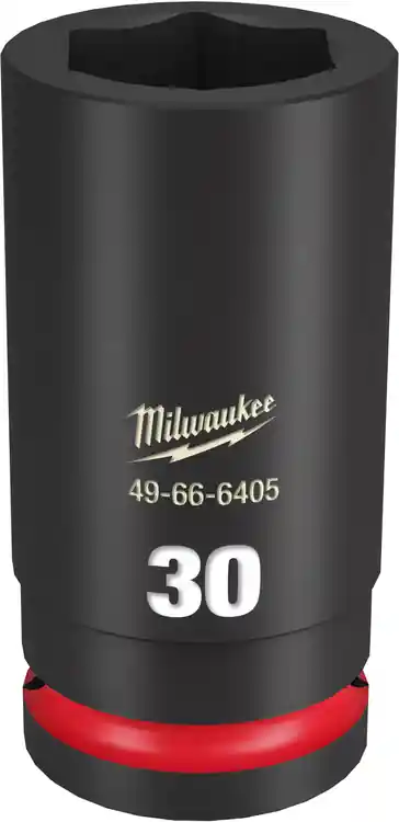 Holiday Sale Milwaukee Tool 49-66-6405 SHOCKWAVE Impact Duty 3/4" Drive 30MM Deep 6 Point Socket