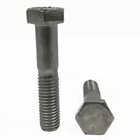 Limited Time M8-1.25 x 45 mm Hex Cap Screws, 316 Stainless Steel A4, Partial Thread, Coarse (UNC), DIN 931, Qty 100