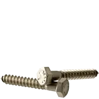 5/16"-9 x 6" Hex Lag Screws, 316 Stainless Steel, Qty 50 Big Sale