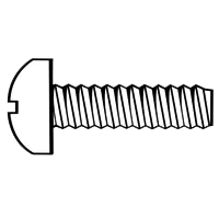 M8-1.25 x 50 mm Machine Screws, Phillips Pan Head, Zinc Cr+3, Full Thread, DIN 7985A, Qty 50 Big Sale