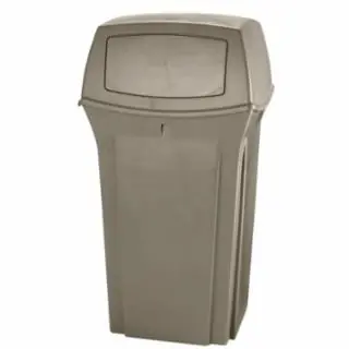 One Day Deal Rubbermaid Commercial FG843088BLA Range Container 35G/132Lbla