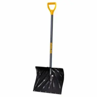 True Temper 1627200 Snow Shvl Poly Sc-18" W/Ws mm D-Top Poly/St Hdl Get Yours