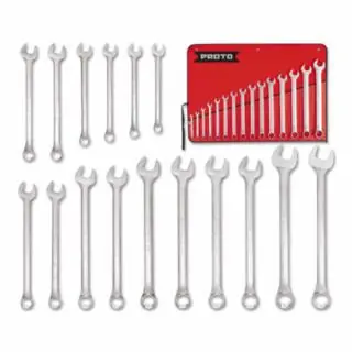 Certified Proto J1200-90ASD 31 Pc 12 Pt Combo Wrench set (1 SET)