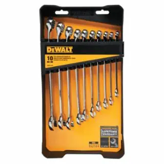 Dewalt DWMT72166 10Pc Combo Wrench mm Setmax 19 mm Limited Offer