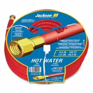 Last Chance Jackson Professional Tools 4009100A 3/4" X 100‘ Commercial Duty Red Hose
