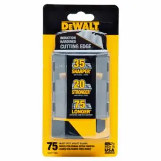 Free Returns UTILITY KNIFE BLADES PK/75 BLADES