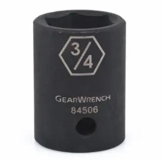 Gearwrench 84501N 1/2" Drive 6 Point Standard Impact SAE Socket 7/16" Cheap