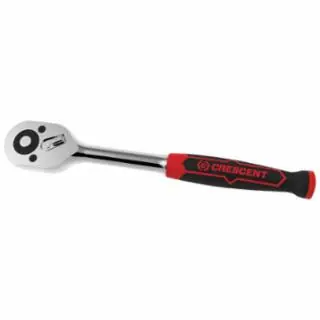 Deal Crescent CRW13 1/2" Drive 72 Tooth Qck Rls Dual Material Hndle