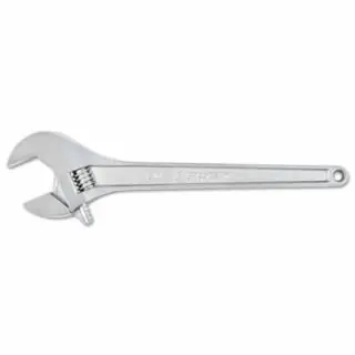 Get Yours Crescent AC218BK Wrench Chrome Adj 18" Bulk