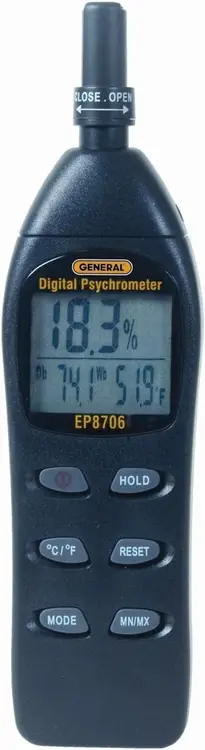Hot Picks General Tools EP8706 Thermo-Hygrometer W/Califeat