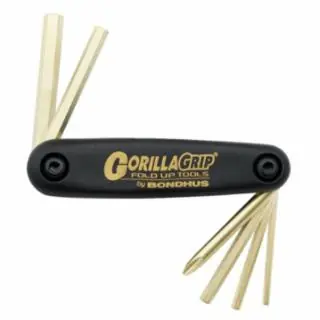 Luxury Bondhus 12594 6 Pc Gorillagrip Fold-Upset Metric Cycle Buddy