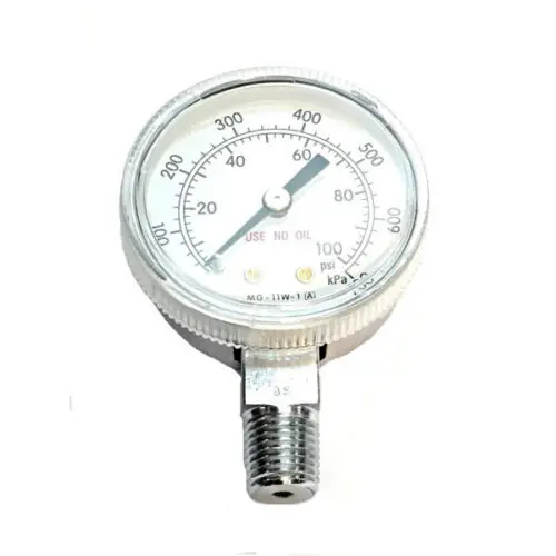 Seasonal Sale 2" GAUGE 100 PSI BOTTOMMOUNT 1/4" NPT PACKAGED
