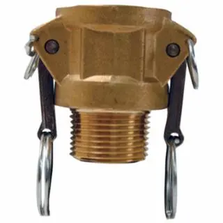 Must Have Dixon Valve G100-B-BR 1" Brass Global Female Coupler X