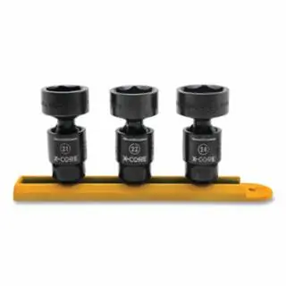 Last Chance Gearwrench 84976 Set Skt P/Less Univ Imp3/8Drive 6Pt 3Pc mm (1 ST)