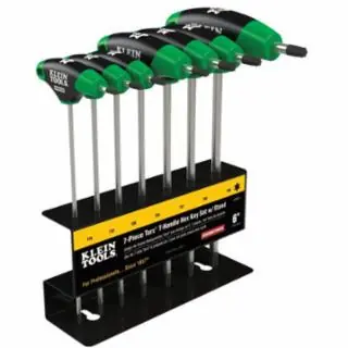Klein Tools JTH67T Hex Key Set, TORX T-Handle, 6-Inch with Stand, 7-Piece Discount