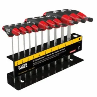 Klein Tools JTH98M Hex Key Set, Metric, Journeyman T-Handle, 9-Inch with Stand, 8-Piece Hot Picks