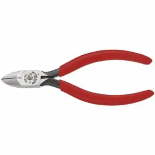 Crafted Klein Tools D528V Diagonal Cutting Pliers, Bell System, W and V Notches, 5-Inch