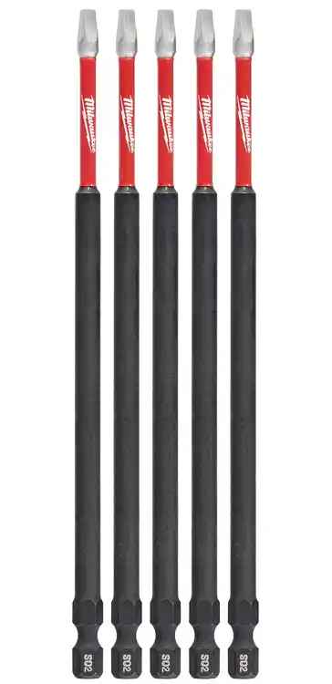 Milwaukee Tool 48-32-4855 SHOCKWAVE 6 Impact Phillips 2 Power Bits (5 PK), 3 Pack Limited Time