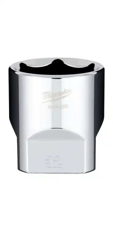 Milwaukee Tool 45-34-2032 1/2" Drive 32mm Socket Free Returns