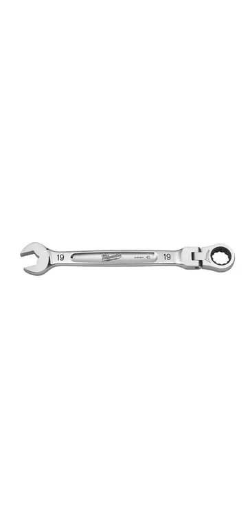 Top Rated Milwaukee Tool 45-96-9619 19mm Flex Head Ratcheting Combination Wrench