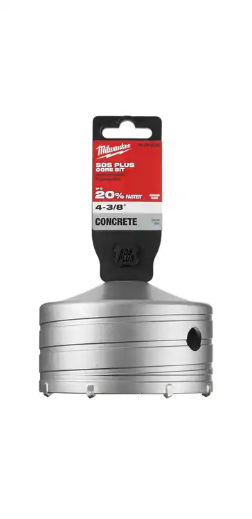 Milwaukee Tool 48-20-5255 SDS Plus Core 4-3/8"X2" Trending