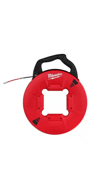 Final Sale Milwaukee Tool 48-22-4197 200‘ Polyester Fish Tape w/ Flexible Metal Leader